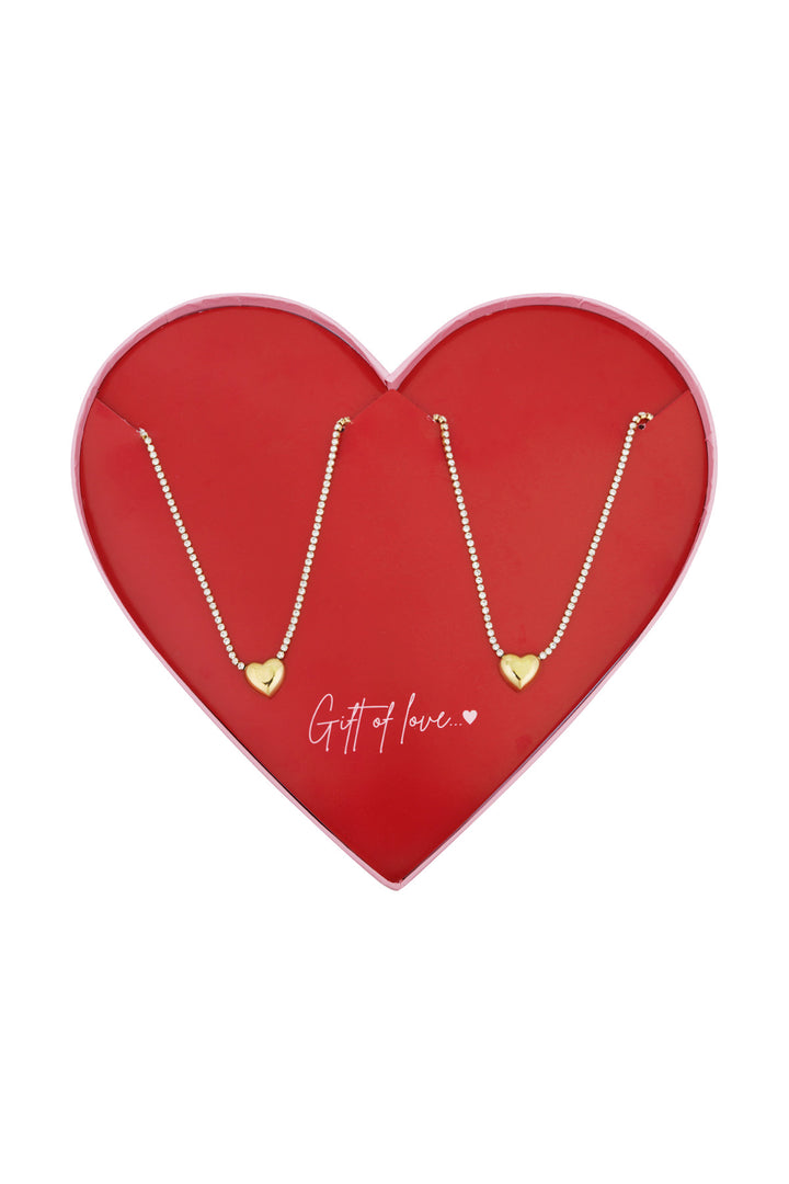 Set Herzketten Gold