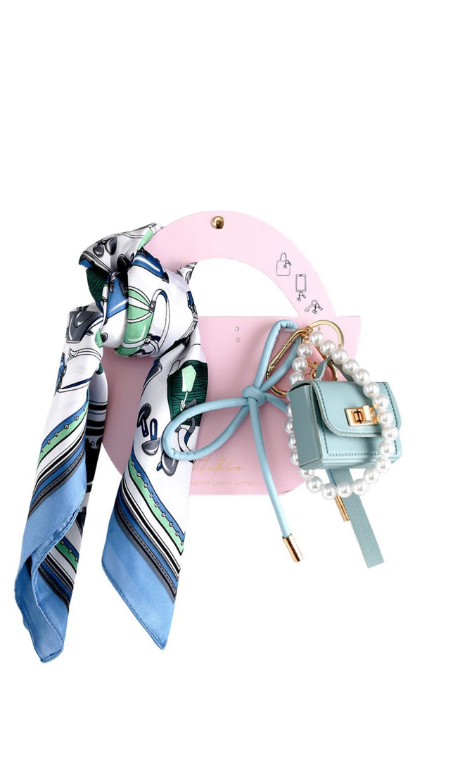 Blue Bagchain Set