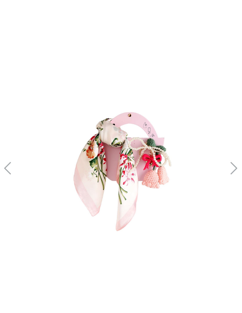 Pink Flower Bagchain