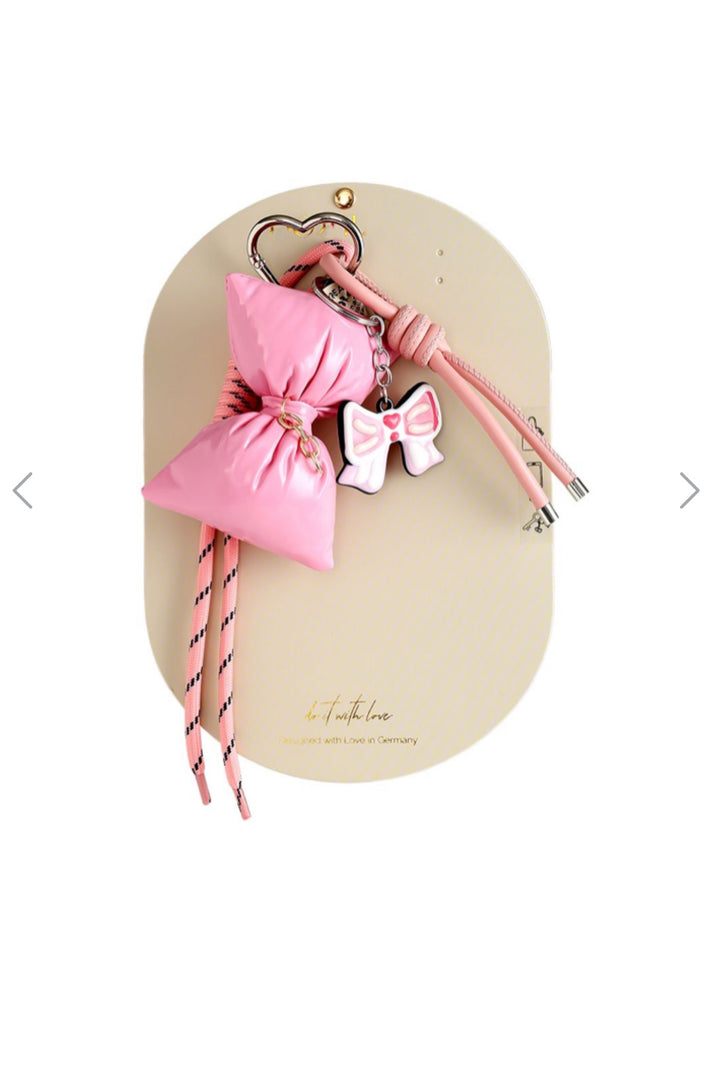 Pink Bowtie Bagchain