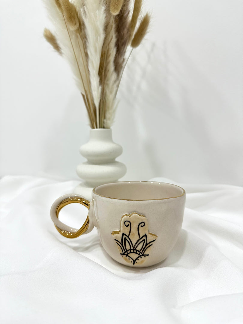 Hamsa Hand Tasse