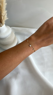 Diamond Flower Armband
