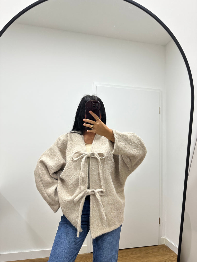 Strickjacke Ava Beige