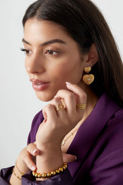 Statement Herz Ohrringe