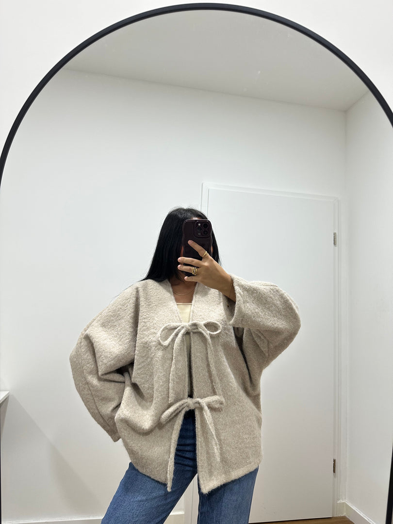 Strickjacke Ava Beige