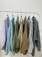 Oversized Strickjacke